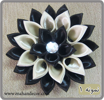 گل دکوری سنجاق دار پرده