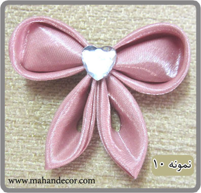 گل دکوری سنجاق دار پرده نمونه 10 ، گل پارچه ای