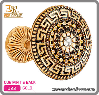 گل ميخ پرده کد 023 طلایی