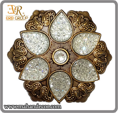 گل میخ پرده کد 55 طلایی